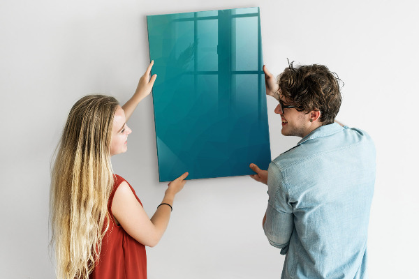 Tableau effaçable magnétique Tableau modulaire pour notes et photos