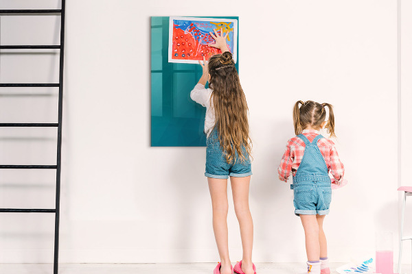 Tableau effaçable magnétique Tableau modulaire pour notes et photos