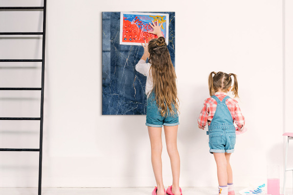 Tableau effaçable magnétique Tableau moderne pour notes et photos