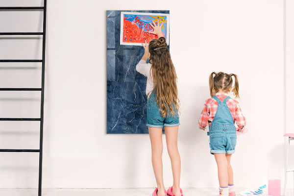Tableau effaçable magnétique Tableau moderne pour notes et photos