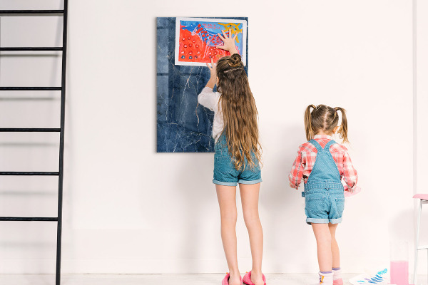 Tableau effaçable magnétique Tableau moderne pour notes et photos