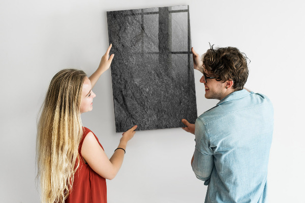 Tableau magnétique effaçable Tableau moderne pour notes et photos