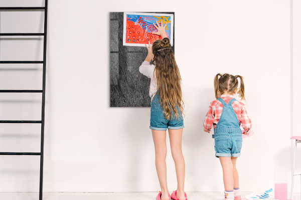 Tableau magnétique effaçable Tableau moderne pour notes et photos