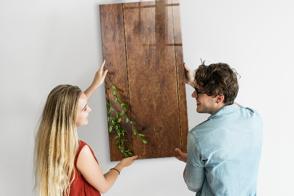 Tableau effaçable magnétique Tableau élégant pour photos et notes