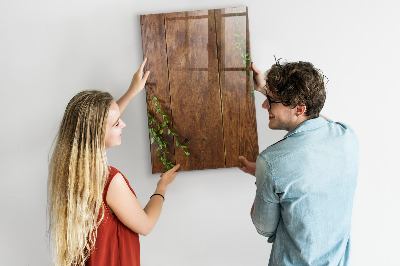 Tableau effaçable magnétique Tableau élégant pour photos et notes