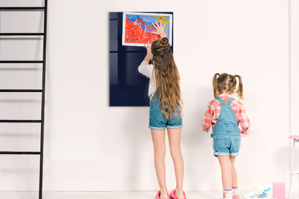 Tableau effaçable magnétique Tableau moderne pour notes et photos