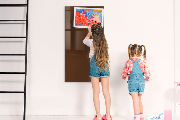 Tableau magnétique effaçable Un tableau élégant pour les notes et les photos