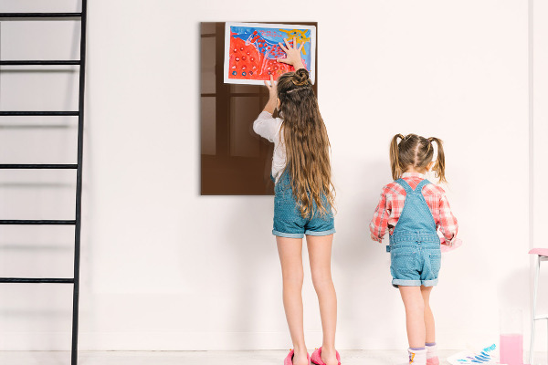 Tableau magnétique effaçable Un tableau élégant pour les notes et les photos