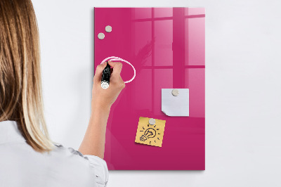 Tableau magnétique effaçable Un tableau coloré pour les notes et les photos