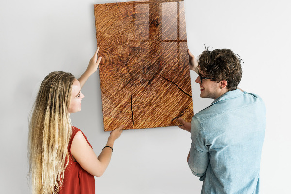 Tableau magnétique effaçable Tableau mémo avec aimants et photos