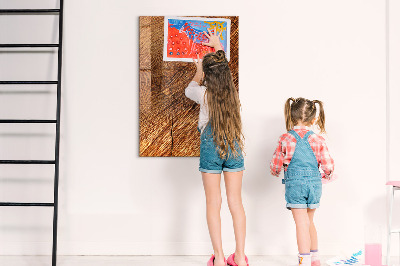 Tableau magnétique effaçable Tableau mémo avec aimants et photos