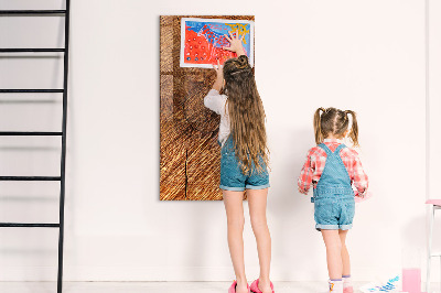 Tableau magnétique effaçable Tableau mémo avec aimants et photos