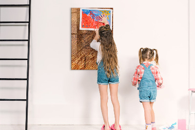 Tableau magnétique effaçable Tableau mémo avec aimants et photos