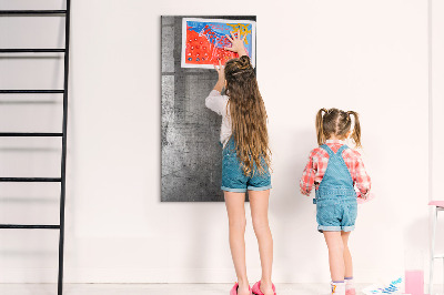 Tableau effaçable magnétique Tableau moderne pour photos et notes