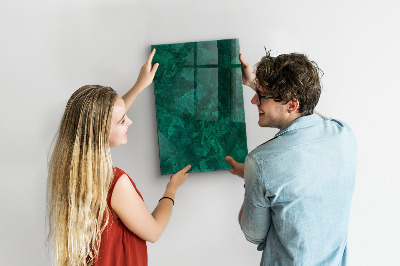Tableau magnétique effaçable Tableau vert pour les notes et les photos