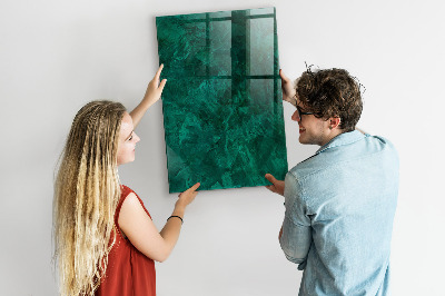 Tableau magnétique effaçable Tableau vert pour les notes et les photos