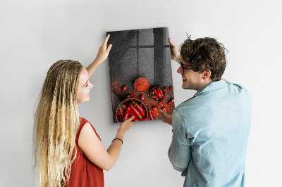 Tableau magnétique effaçable Rappels de Pepper Kitchen