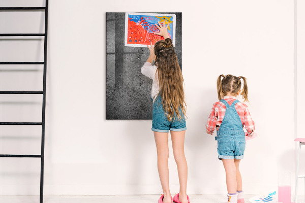 Tableau effaçable magnétique Tableau magnétique pour photos et notes
