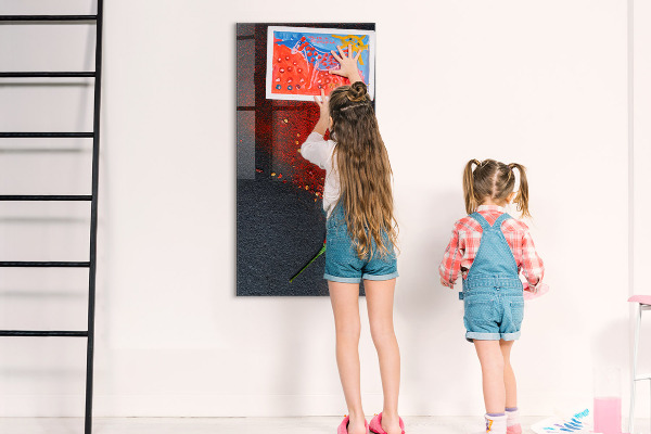 Tableau effaçable magnétique Un lieu créatif pour les souvenirs et les photos