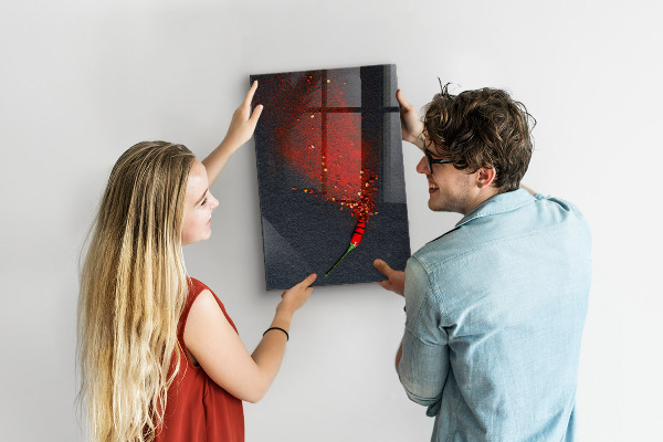Tableau effaçable magnétique Un lieu créatif pour les souvenirs et les photos