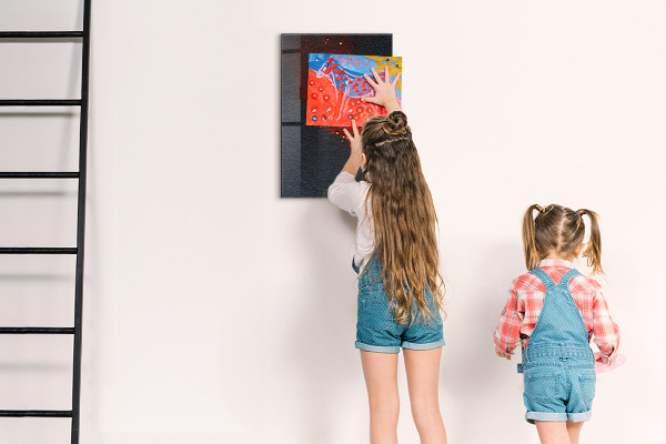 Tableau effaçable magnétique Un lieu créatif pour les souvenirs et les photos