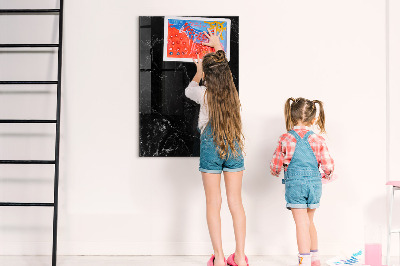 Tableau magnétique effaçable Un tableau élégant pour les notes et les photos