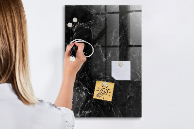 Tableau magnétique effaçable Un tableau élégant pour les notes et les photos