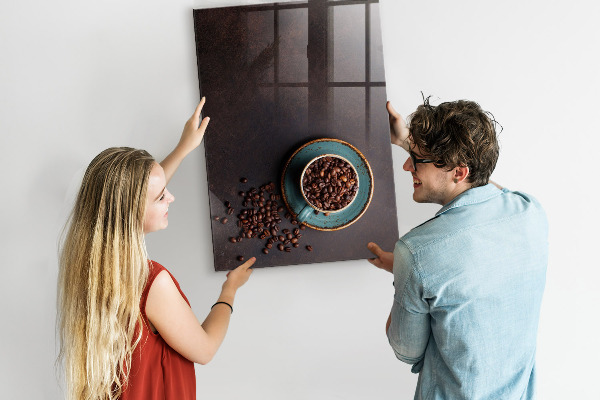 Tableau effaçable magnétique Un endroit chaleureux pour les souvenirs et les notes