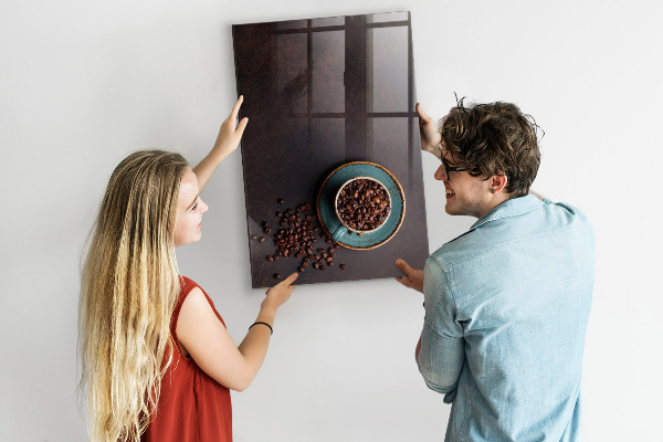 Tableau effaçable magnétique Un endroit chaleureux pour les souvenirs et les notes