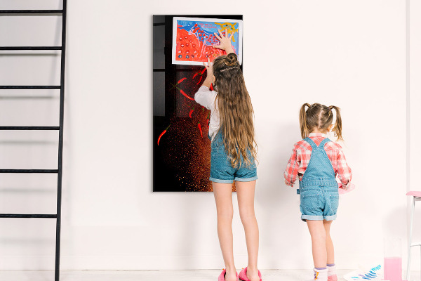 Tableau magnétique effaçable Tableau magnétique pour photos et notes