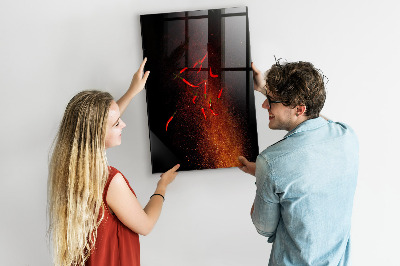 Tableau magnétique effaçable Tableau magnétique pour photos et notes