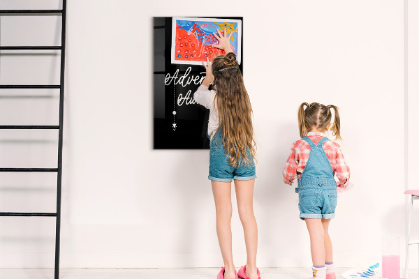 Tableau magnétique effaçable Tableau créatif pour photos et notes