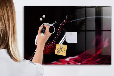 Tableau magnétique effaçable Un lieu créatif pour les souvenirs et les photos