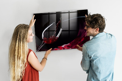 Tableau magnétique effaçable Un lieu créatif pour les souvenirs et les photos