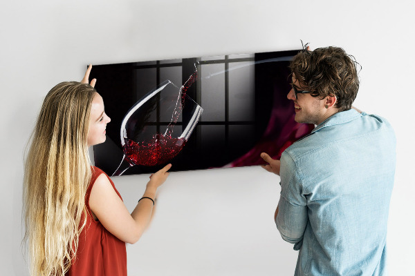 Tableau magnétique effaçable Un lieu créatif pour les souvenirs et les photos