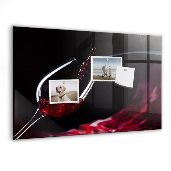 Tableau magnétique effaçable Un lieu créatif pour les souvenirs et les photos