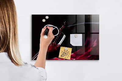 Tableau magnétique effaçable Un lieu créatif pour les souvenirs et les photos