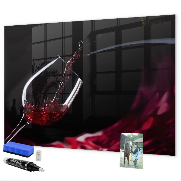 Tableau magnétique effaçable Un lieu créatif pour les souvenirs et les photos