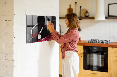 Tableau magnétique effaçable Un lieu créatif pour les souvenirs et les photos