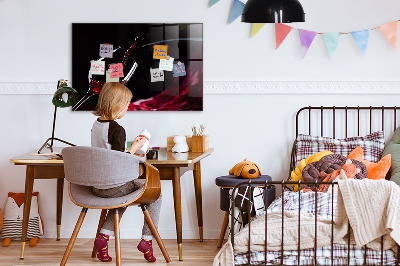Tableau magnétique effaçable Un lieu créatif pour les souvenirs et les photos