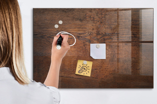 Tableau effaçable magnétique Un espace chaleureux pour mettre en valeur vos souvenirs