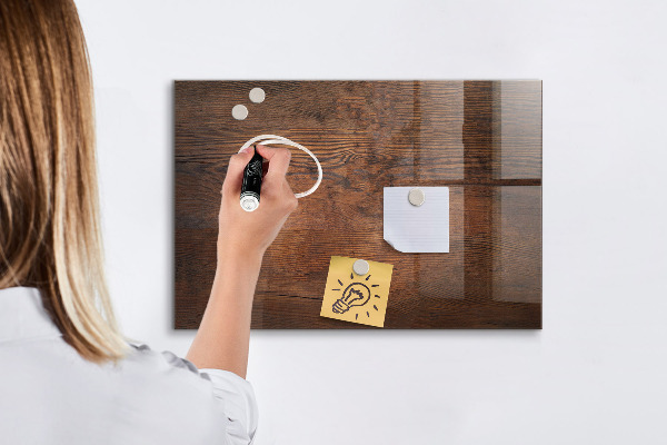 Tableau effaçable magnétique Un espace chaleureux pour mettre en valeur vos souvenirs