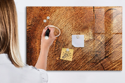 Tableau effaçable magnétique Tableau mémo de style rustique