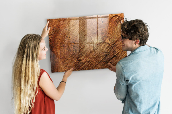 Tableau effaçable magnétique Tableau mémo de style rustique