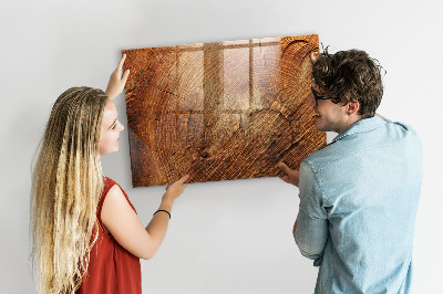 Tableau effaçable magnétique Tableau mémo de style rustique