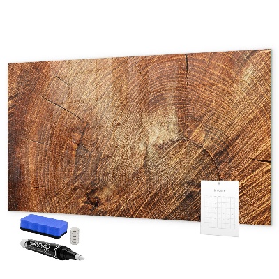 Tableau effaçable magnétique Tableau mémo de style rustique