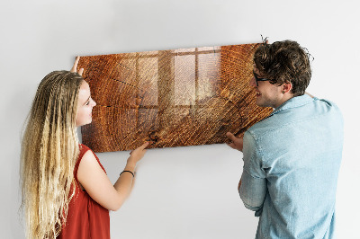 Tableau effaçable magnétique Tableau mémo de style rustique