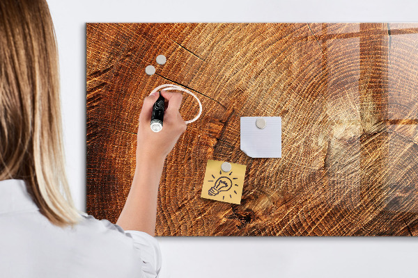Tableau effaçable magnétique Tableau mémo de style rustique