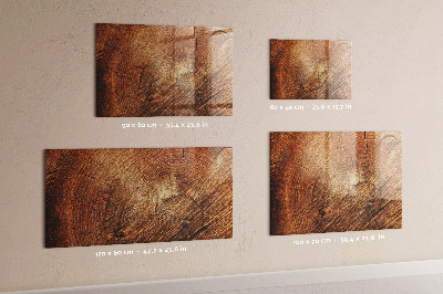 Tableau effaçable magnétique Tableau mémo de style rustique