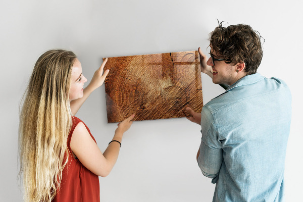 Tableau effaçable magnétique Tableau mémo de style rustique